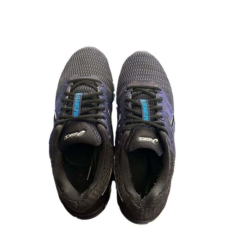 ASICS Gel-Quantum 180 2 Men's Black Blue T6G2N Running Shoes Size 10 - Picture 13 of 14